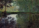 Claude Monet The Pond at Montgeron 1 painting